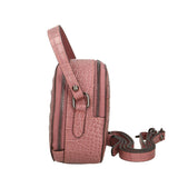 Cyrene Borsa a tracolla da donna Vera pelle 536170-ROSA Gave Lux