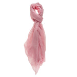 Savina L1010-RASA Foulard unisex Cotone e Seta Gave Lux