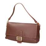Walda Borsa a spalla da donna Vera pelle 06868-D223 cioccolato Gave Lux
