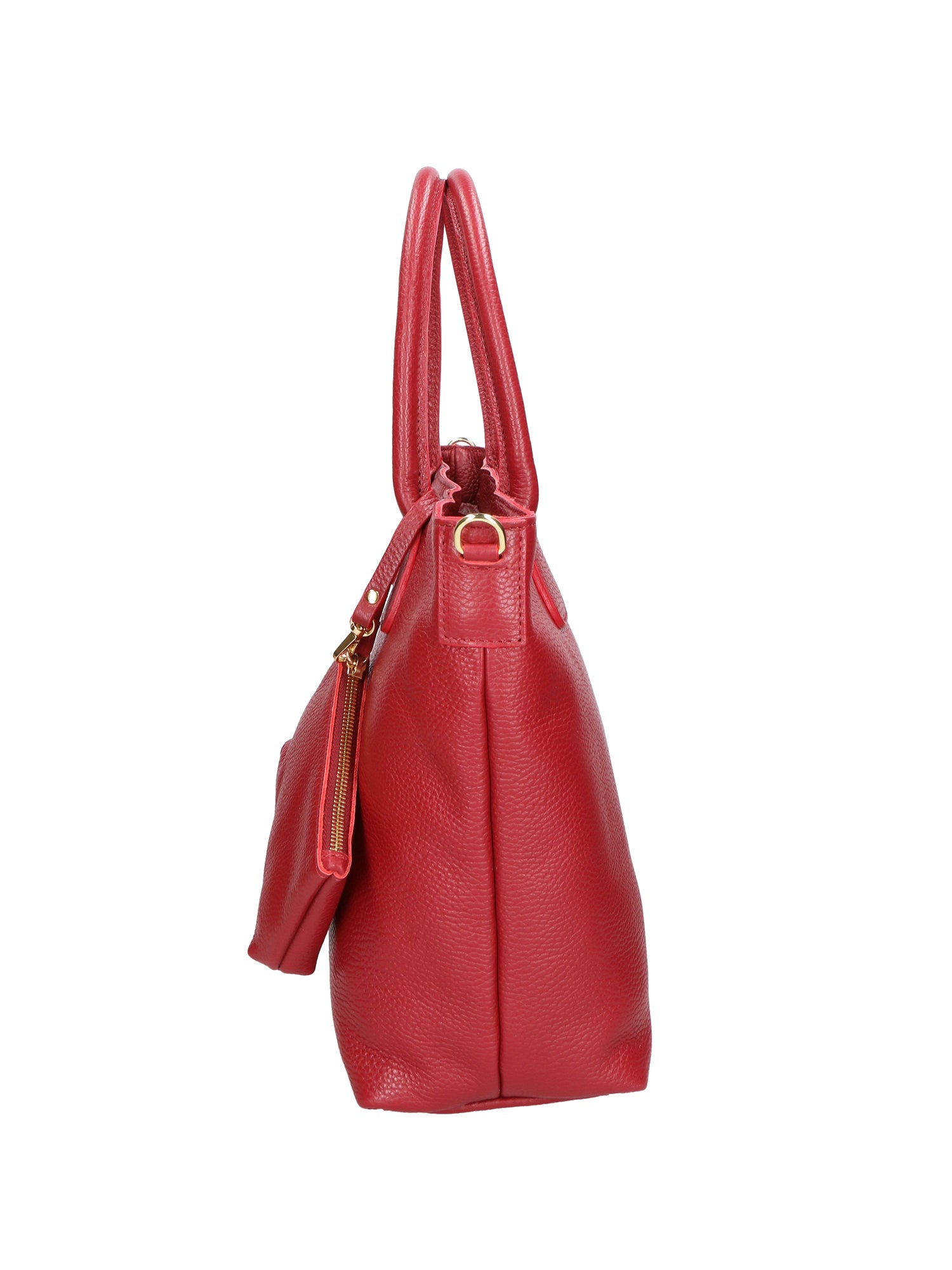 Sylvie Borsa a mano da donna 100% pelle 06520-D10 ROSSO SCURO Gave Lux