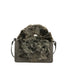Silvana Pro Borsa a tracolla donna Vera pelle + Calfhair 6599-GRIGIO Gave Lux