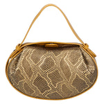 Arizona Borsa a mano da donna Vera pelle 05459-D36 SENAPE L004 ORO Gave Lux