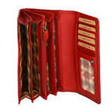 Portafoglio da uomo in vera pelle RFID HILB-V-102-ROSSO Hill Burry
