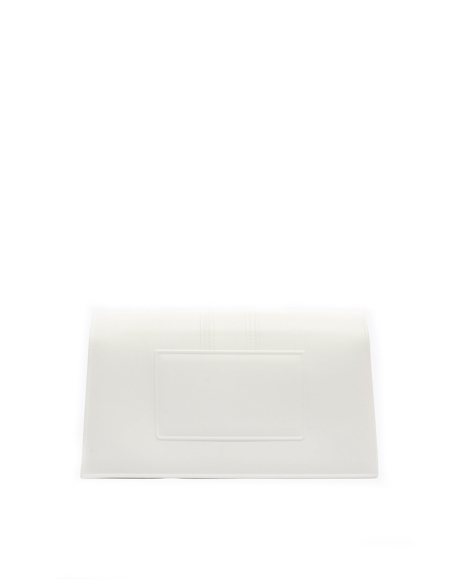 Borsa a mano da donna 100% Pvc FLAT ROOD M-WHITE + OFF SILVER Marc Ellis