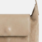 Borsa a Tracolla in Dollaro Leather Giallo