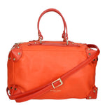 Borsa a mano da donna 100% pelle artigianale MYB-6012-FW-VERMIGLIO+P620 MATTONE My Best Bag