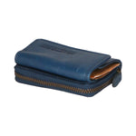 Portafoglio da uomo in vera pelle RFID HILB-5037-BLU Hill Burry