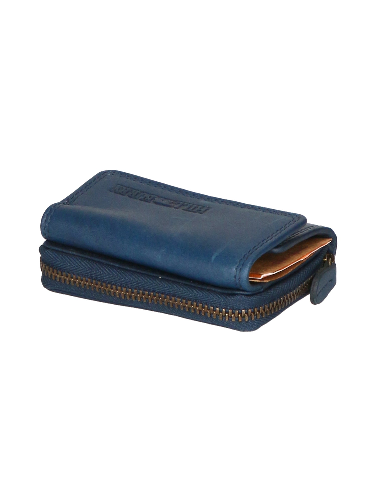 Portafoglio da uomo in vera pelle RFID HILB-5037-BLU Hill Burry