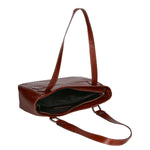 Eva Borsa a spalla da donna Vera pelle 9024-MARRONE BROWN Gave Lux