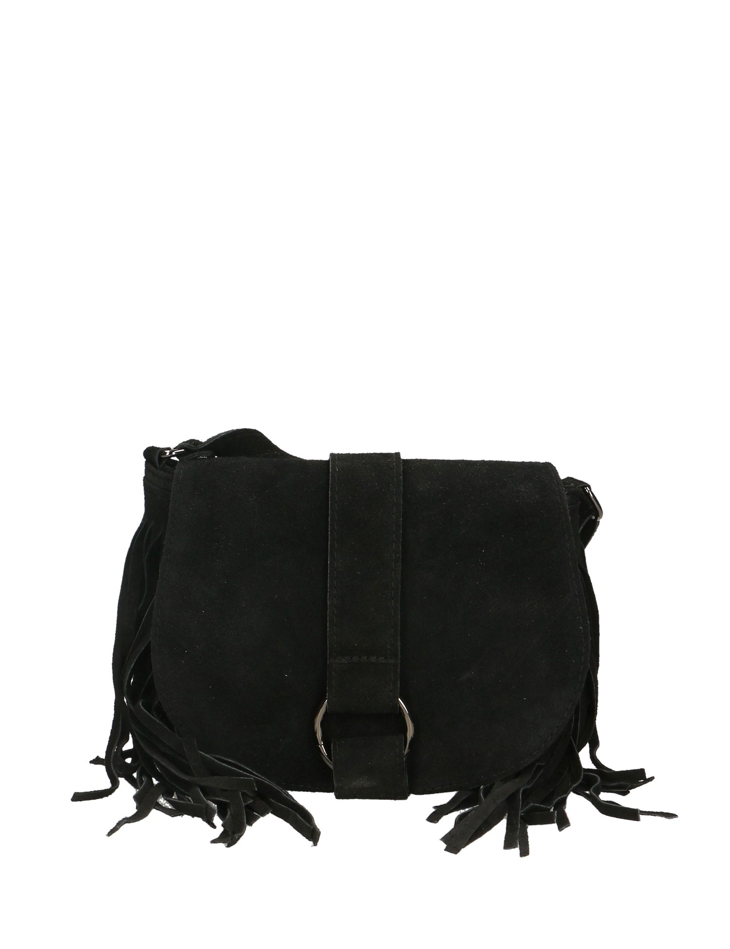 Iolanthe Borsa a tracolla da donna Vera pelle 1421-NERO Gave Lux