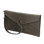 Noemy Borsetta portafoglio da donna Vera pelle 522015-GRIGIO GREY Gave Lux