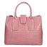 Letizia Borsa a mano da donna Pelle stampata croco 06542-ROSA ANTICO Gave Lux