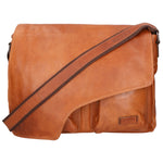 Borsa a mano unisex vera pelle Made in Italy SN5861947-TAN Santini Firenze