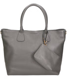 Sylvie Unisex Handbag in Genuine Leather Made in Italy 34x30x9 cm
