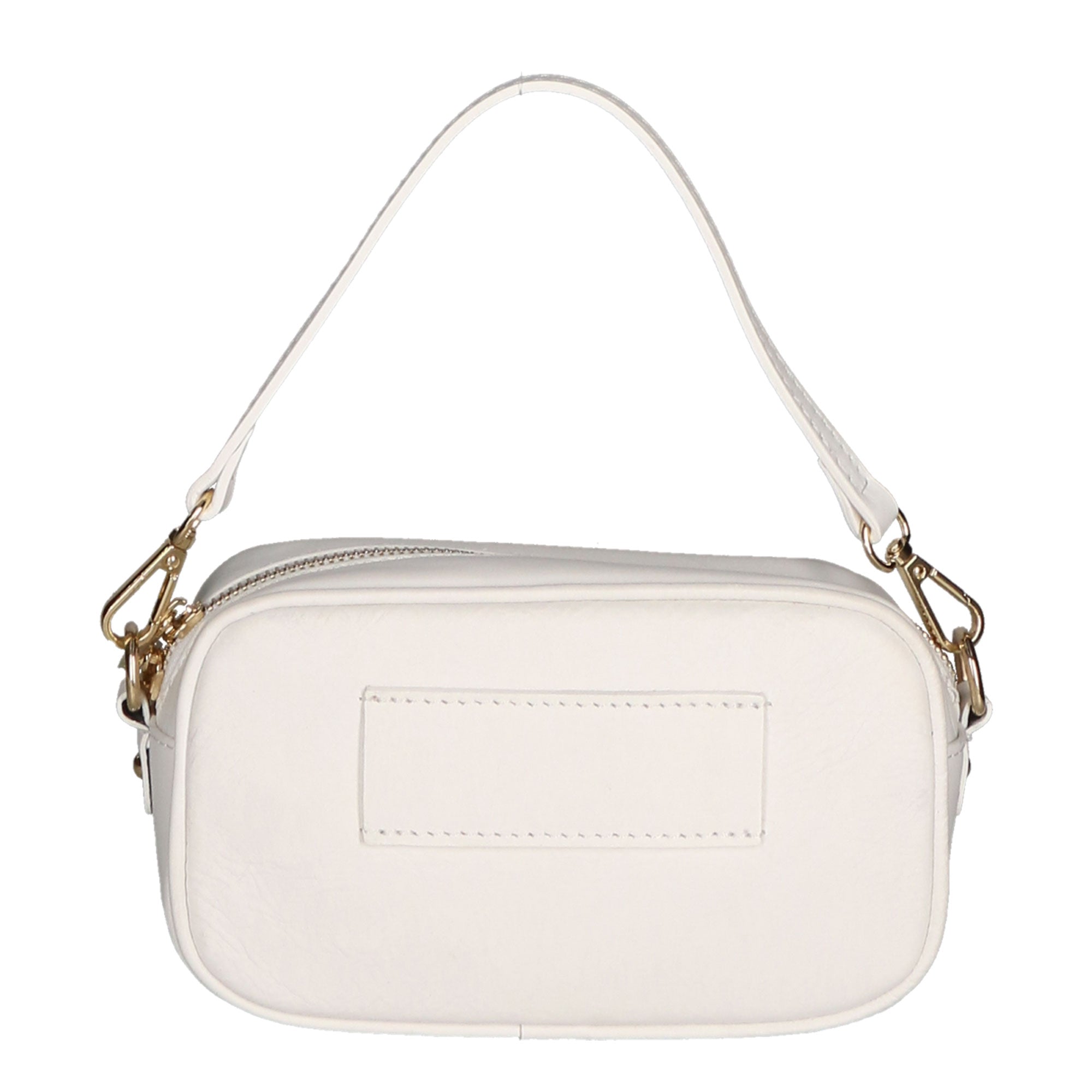 Borsa a tracolla da donna Vera pelle MYB-7031-SS-S01 BIANCO My Best Bag