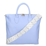 Ginny Borsa a spalla da donna Vera pelle 05981-D220 AZZURRO Gave Lux