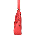 Elowen Plus Borsa a spalla da donna Vera pelle B17242-ROSSO Braccialini