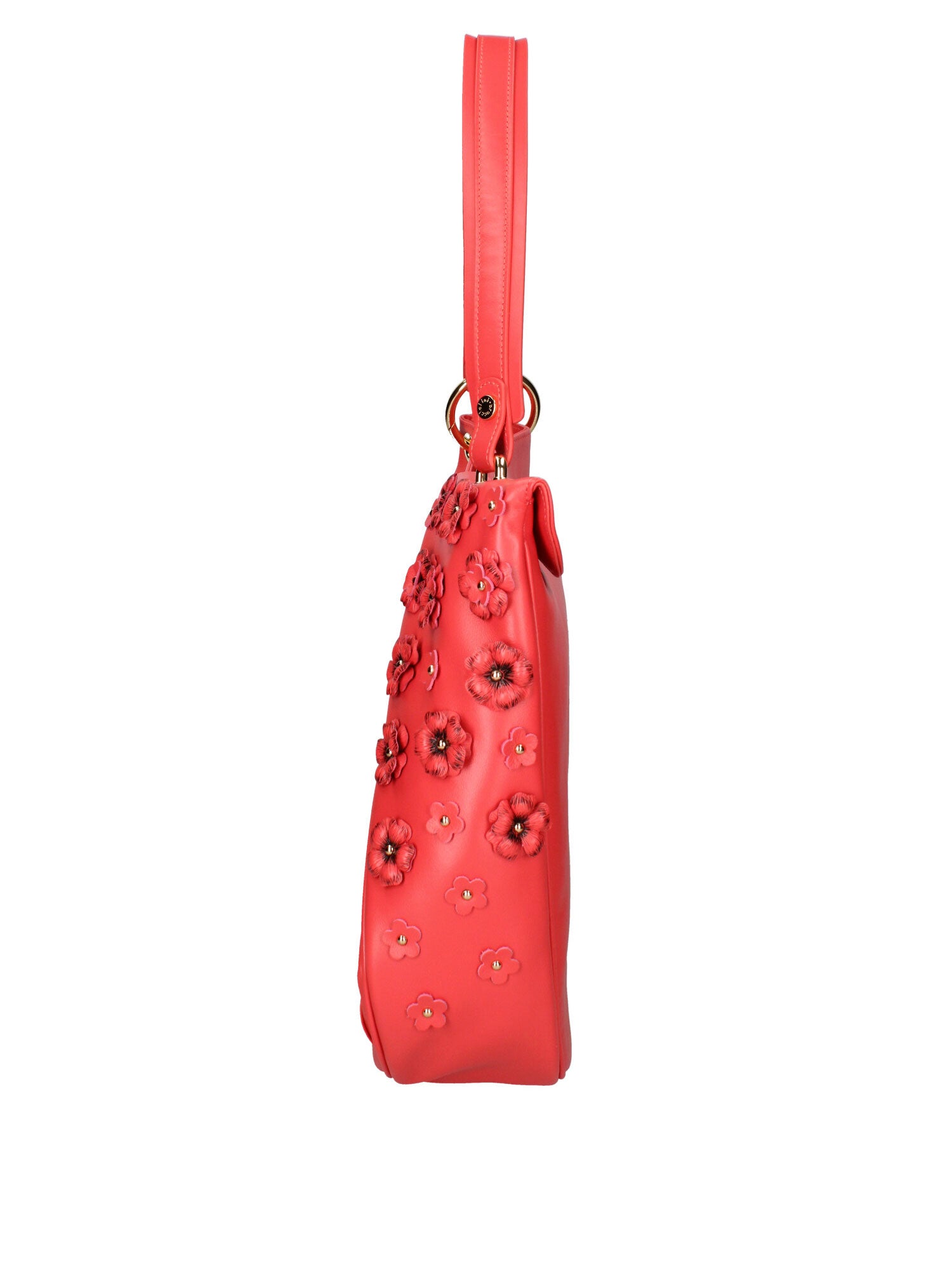 Elowen Plus Borsa a spalla da donna Vera pelle B17242-ROSSO Braccialini