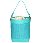 Borsa a secchiello da donna Misto pelle e tessuto MYB-05165-SS-179+S31 TIFFANY My Best Bag