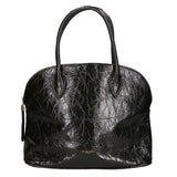 Borsa a mano da donna 100% pelle Naplak MYB-8026-FW-NERO My Best Bag
