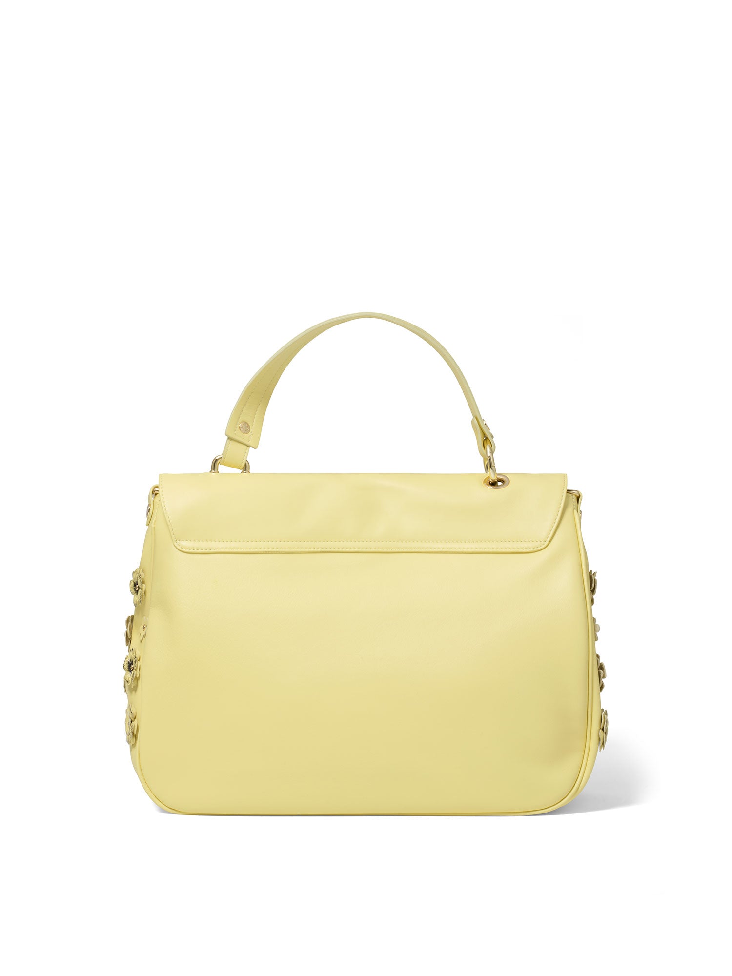 Zelia Ultra Borsa a mano da donna 100% pelle B17243-GIALLO Braccialini