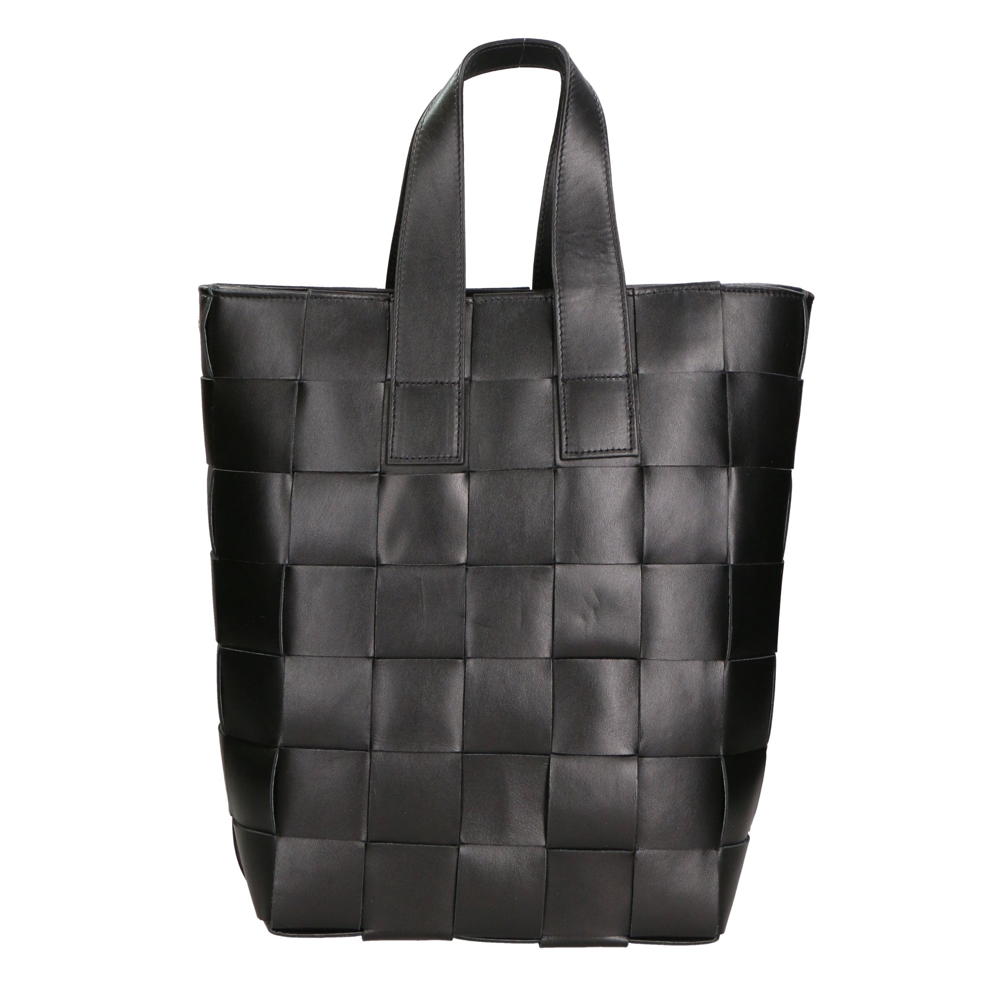 Borsa a mano da donna 100% pelle MYB-6026-FW-0000 NERO My Best Bag