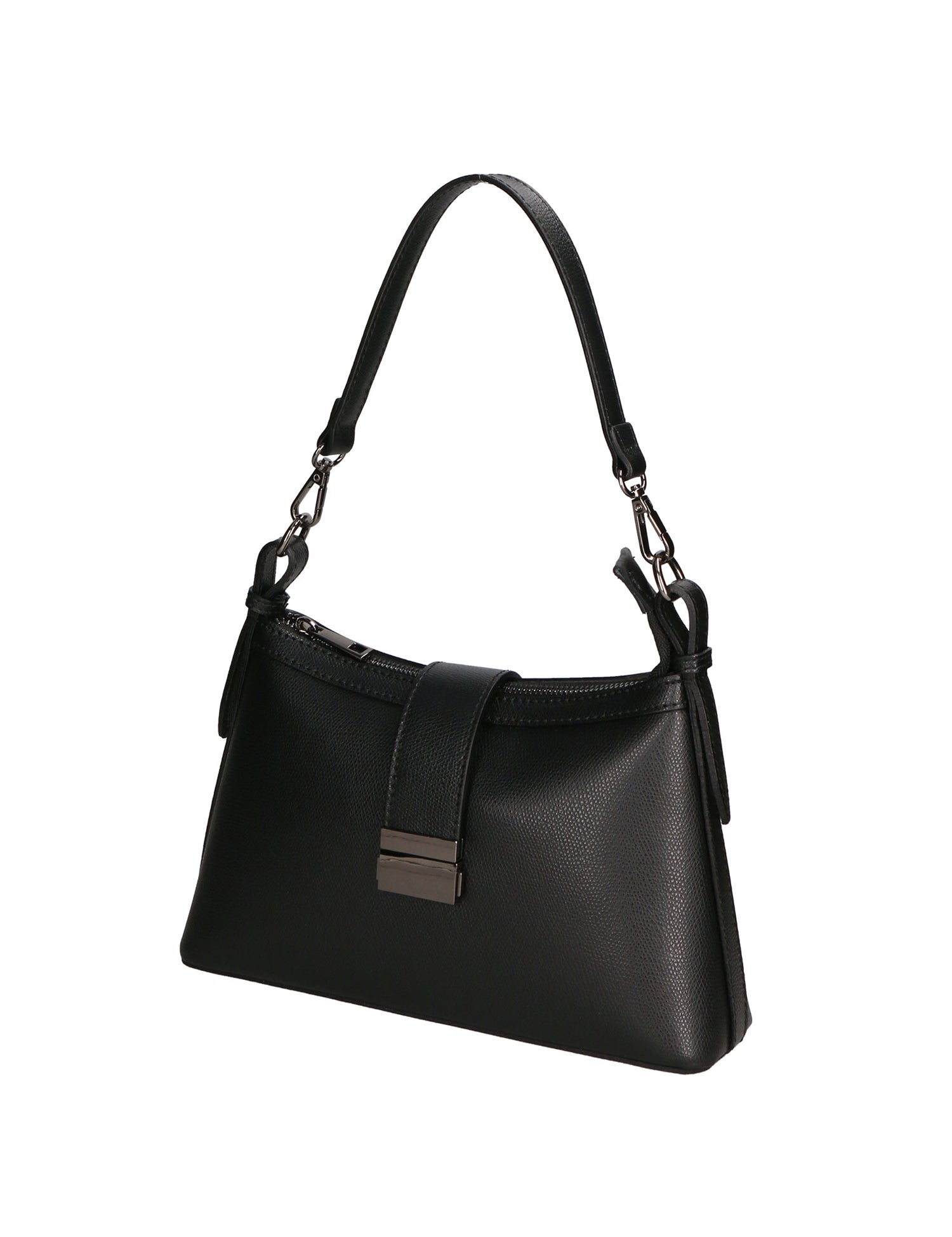 Aurelia Borsa a spalla da donna Vera pelle 05694-NERO Gave Lux