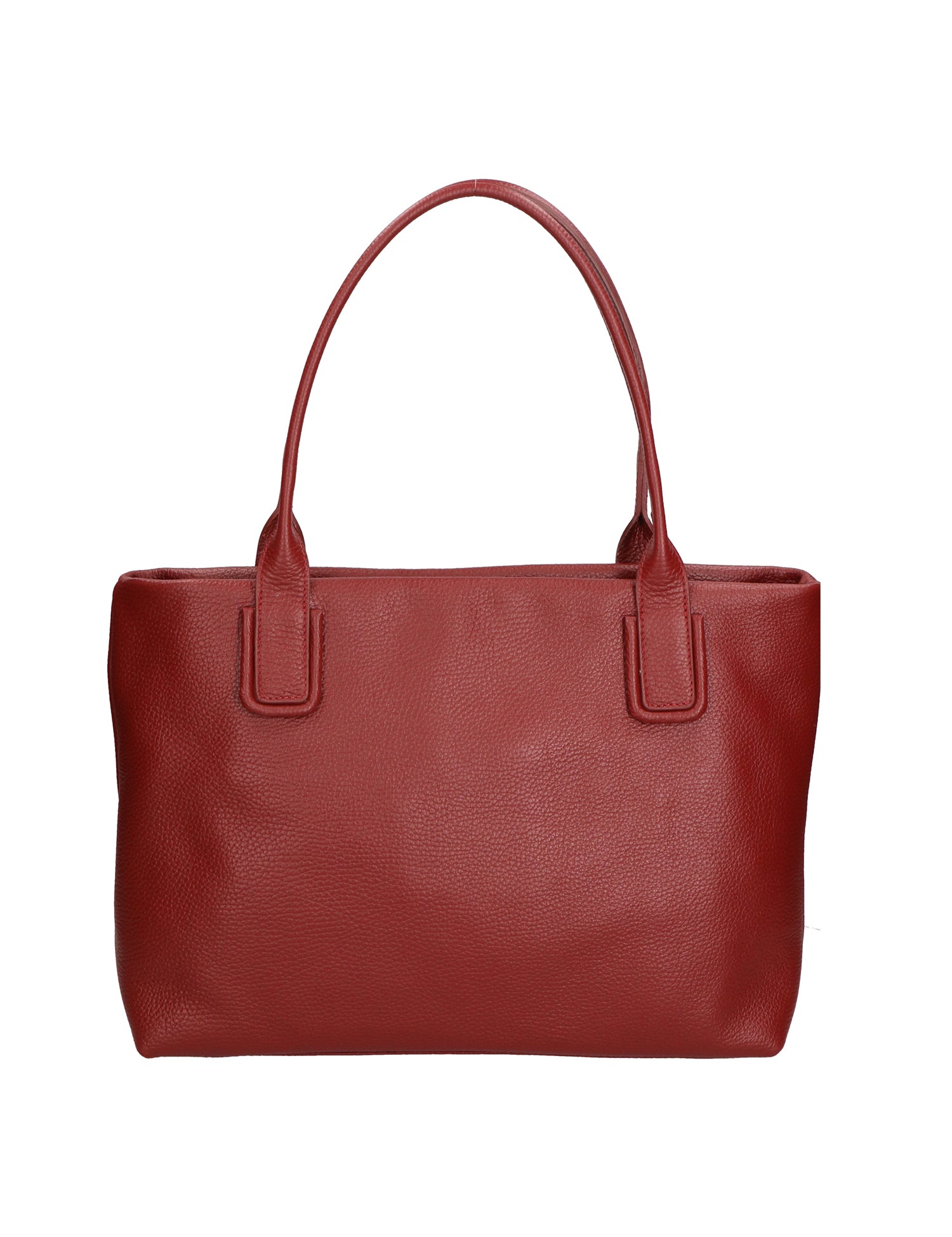 Lorena Borsa a spalla da donna Vera pelle 06506-D10 ROSSO SCURO Gave Lux