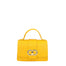 Aroa Borsa a mano da donna Vera pelle 07132-D04 GIALLO Gave Lux