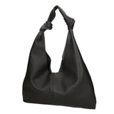 Gwenda Borsa a spalla da donna Vera pelle 06008-D28 NERO BLACK Gave Lux