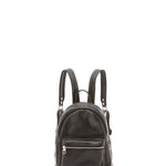 Zaino unisex in vera pelle 100% cotone 4460-NERO Alessia Firenze