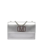 Borsa a mano da donna 100% Pvc FLAT SUPERMEE M-SILVER Marc Ellis
