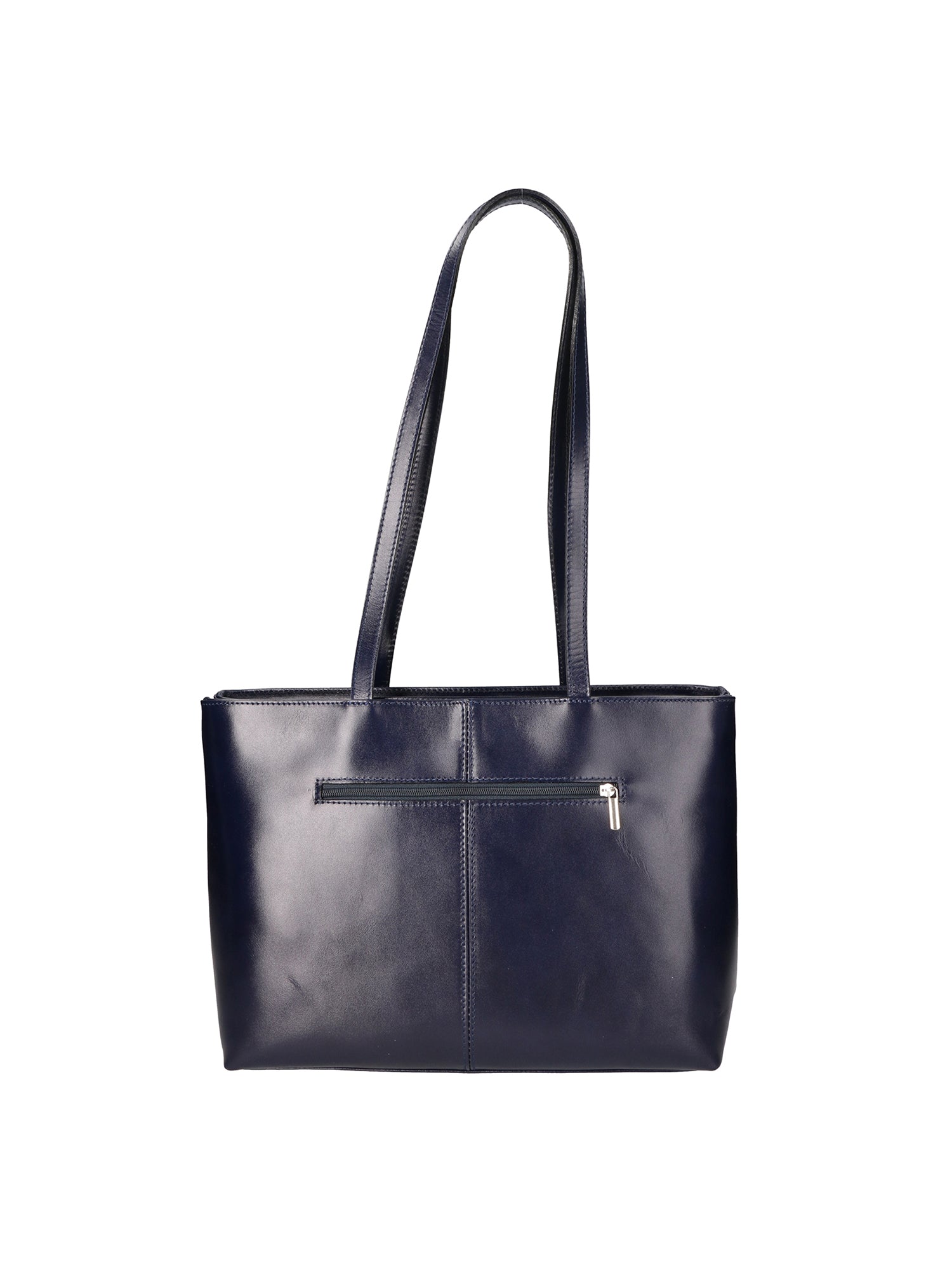 Flora Borsa a spalla da donna Vera pelle 9118-BLU Gave Lux