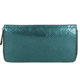 Phoebe Portafoglio da donna Vera pelle 528071-PETROLIO Gave Lux