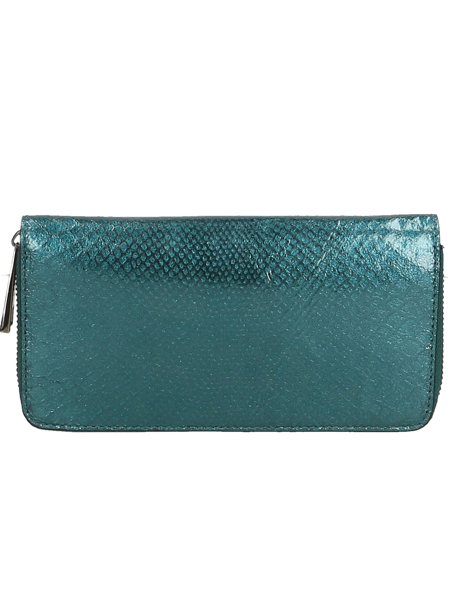 Phoebe Portafoglio da donna Vera pelle 528071-PETROLIO Gave Lux