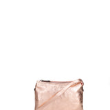 Nimue Borsa a tracolla da donna Vera pelle 1502-1-ROSA LAMINATO Gave Lux