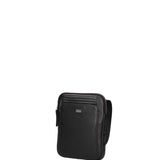 Borsa a tracolla uomo vera pelle Casual JR-B114-BLACK John Richmond