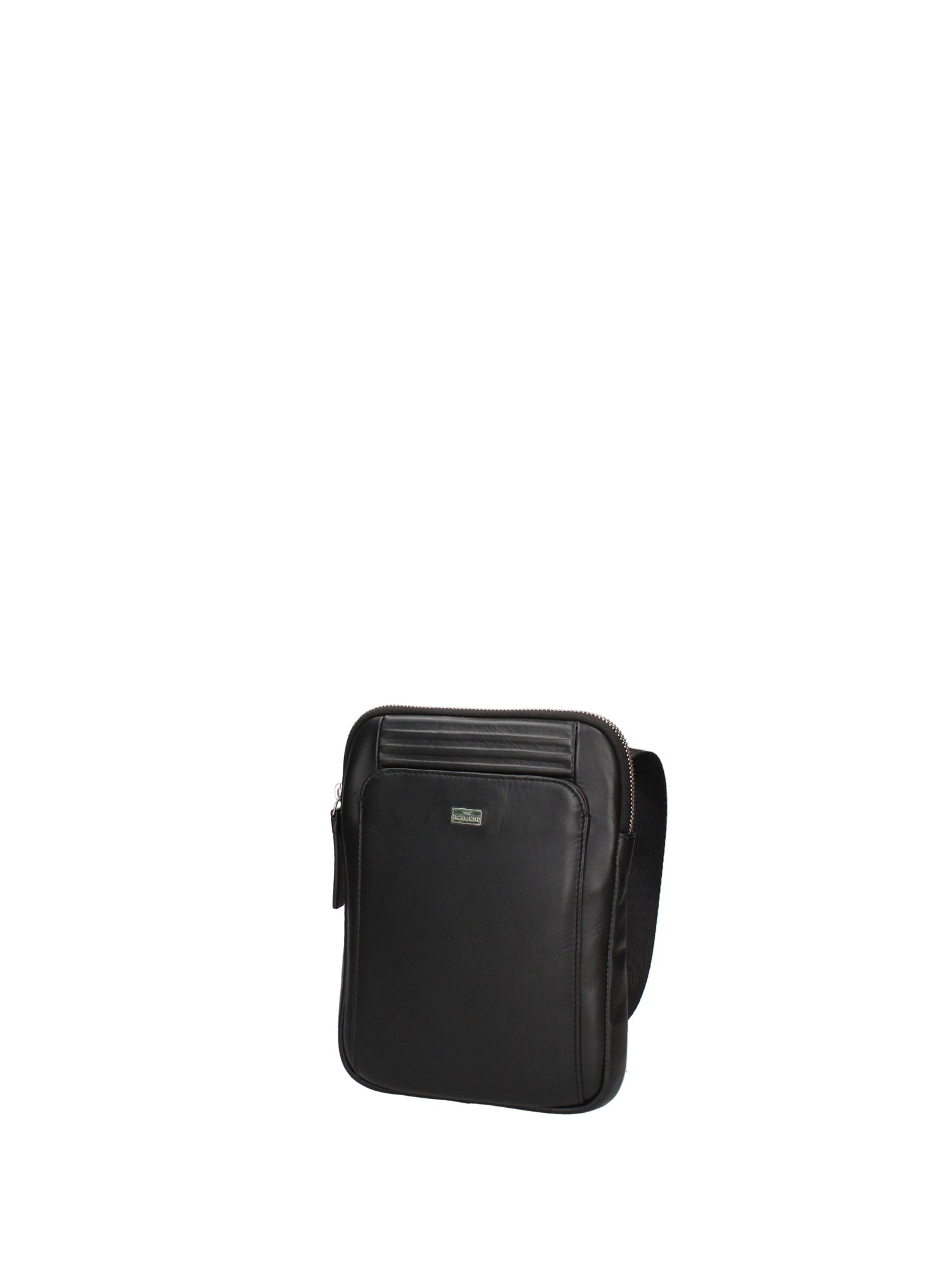 Borsa a tracolla uomo vera pelle Casual JR-B114-BLACK John Richmond
