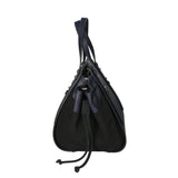 Borsa a mano da donna Vera pelle e suede MYB-8032-FW-07065 BLU+D26 BLU NOTTE My Best Bag