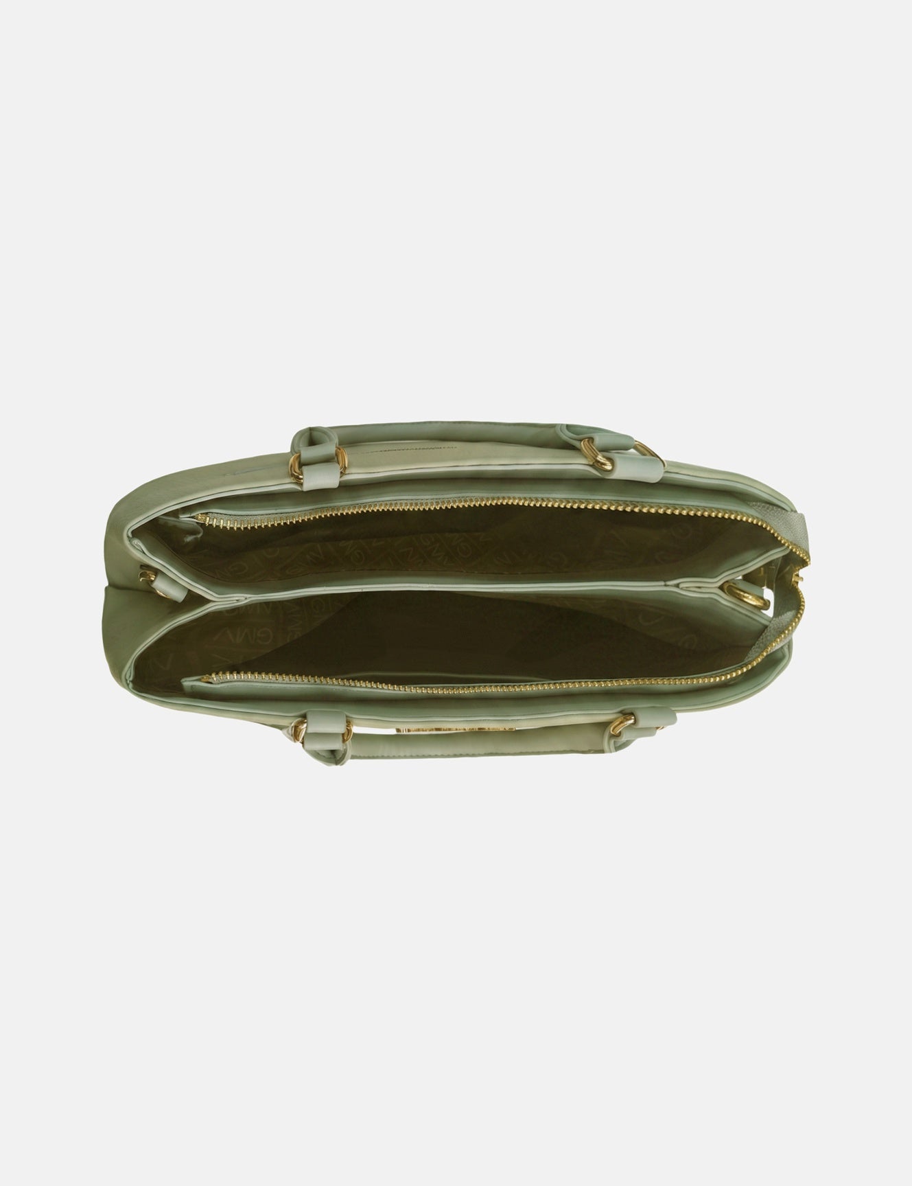 Borsa a Spalla in Pvc Verde