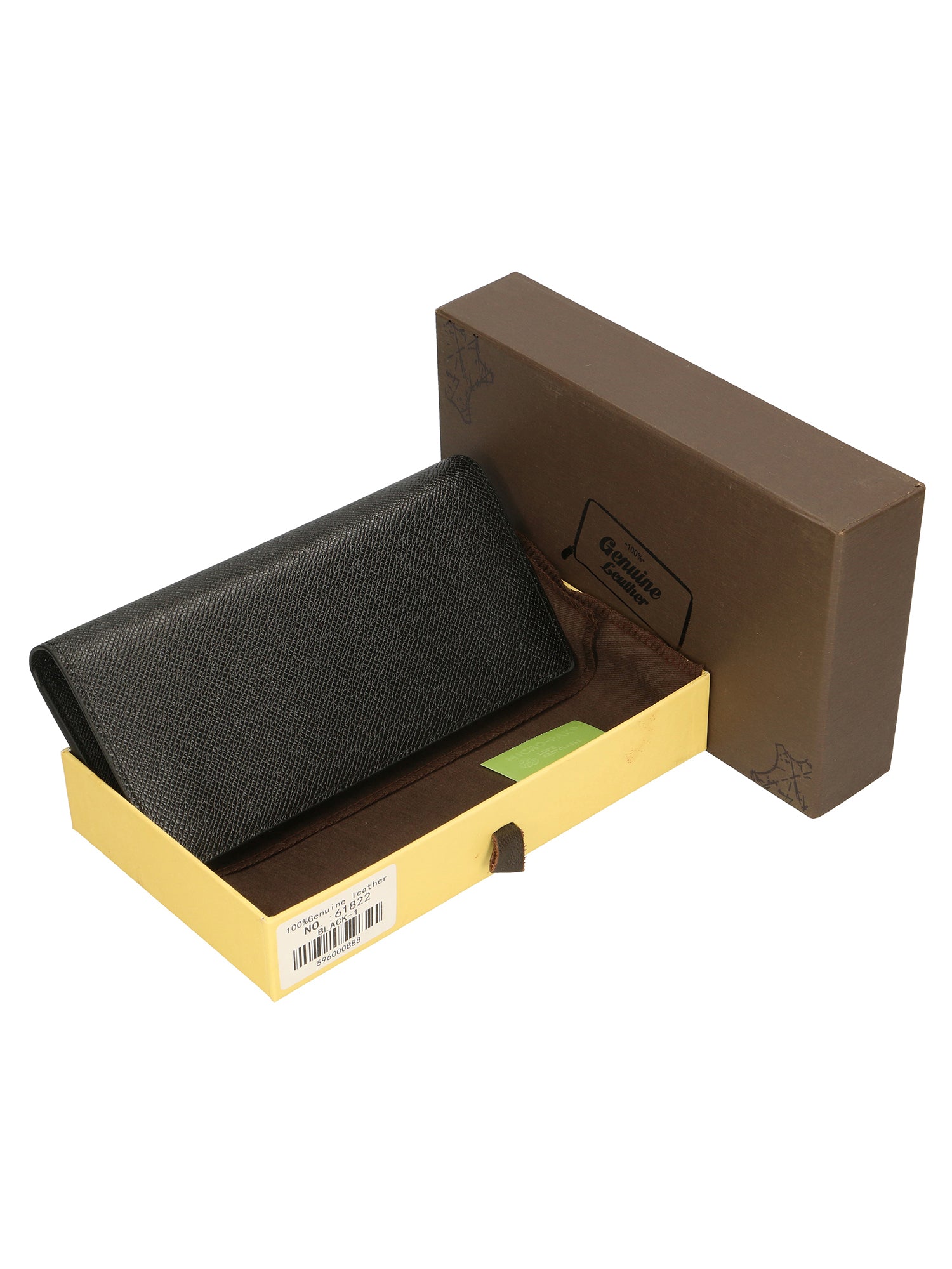 Margherita Portafoglio da donna Vera Pelle 61822 1-NERO BLACK Gave Lux