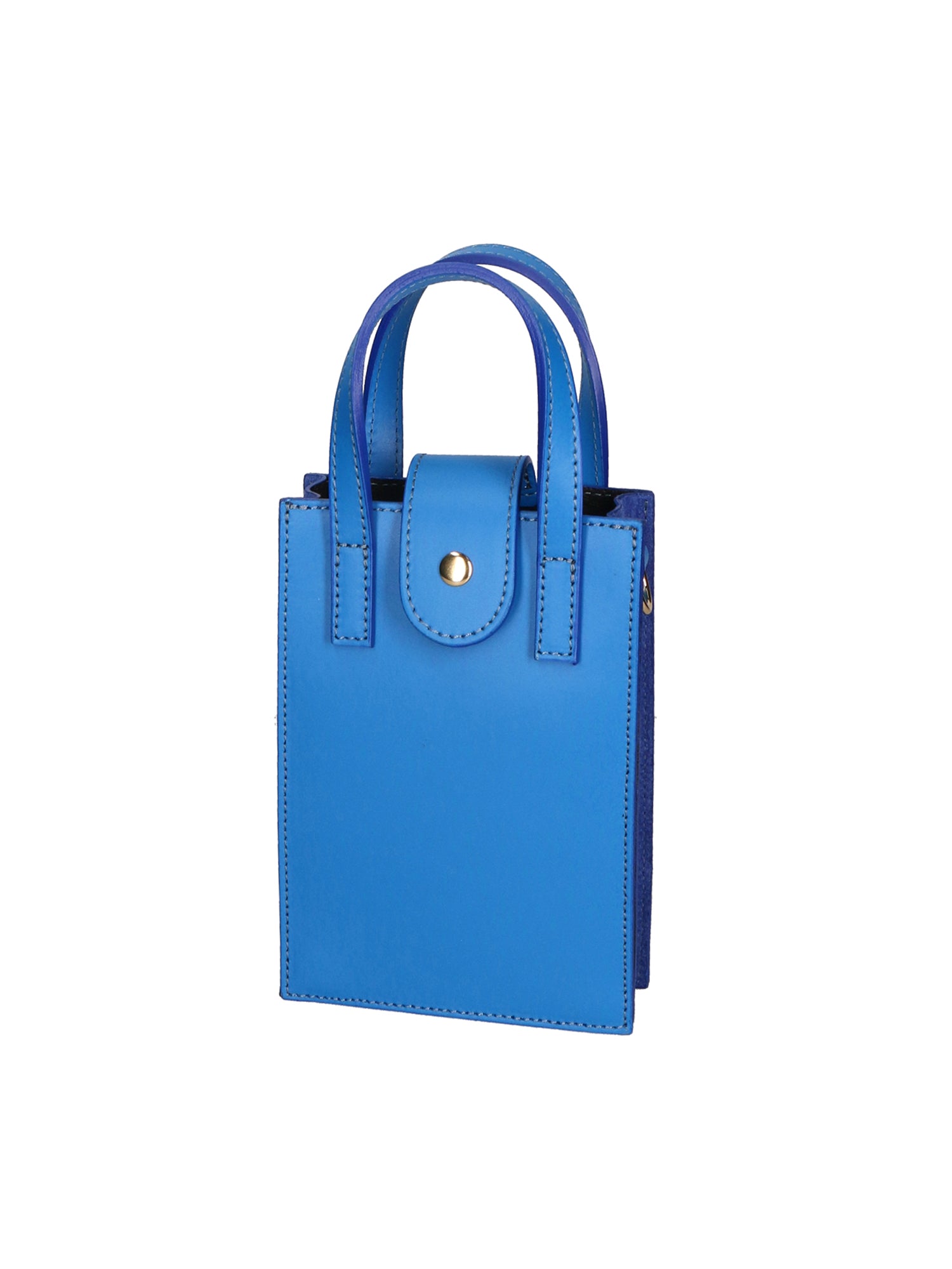 Giusi Borsa a mano da donna Vera pelle 05991-L222 BLU ASTER+18 BLU Gave Lux