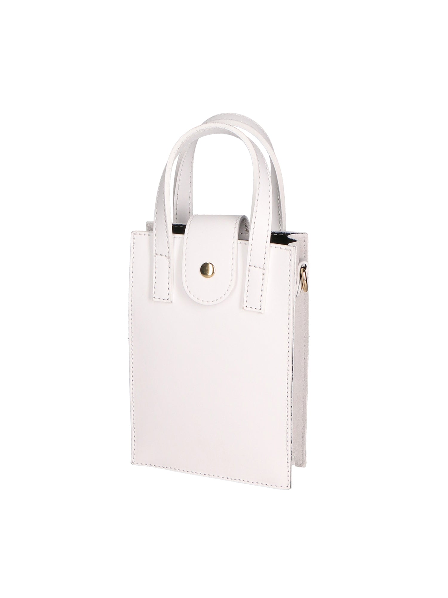 Giusi Borsa a mano da donna Vera pelle 05991-L101 BIANCO+01 BIANCO Gave Lux