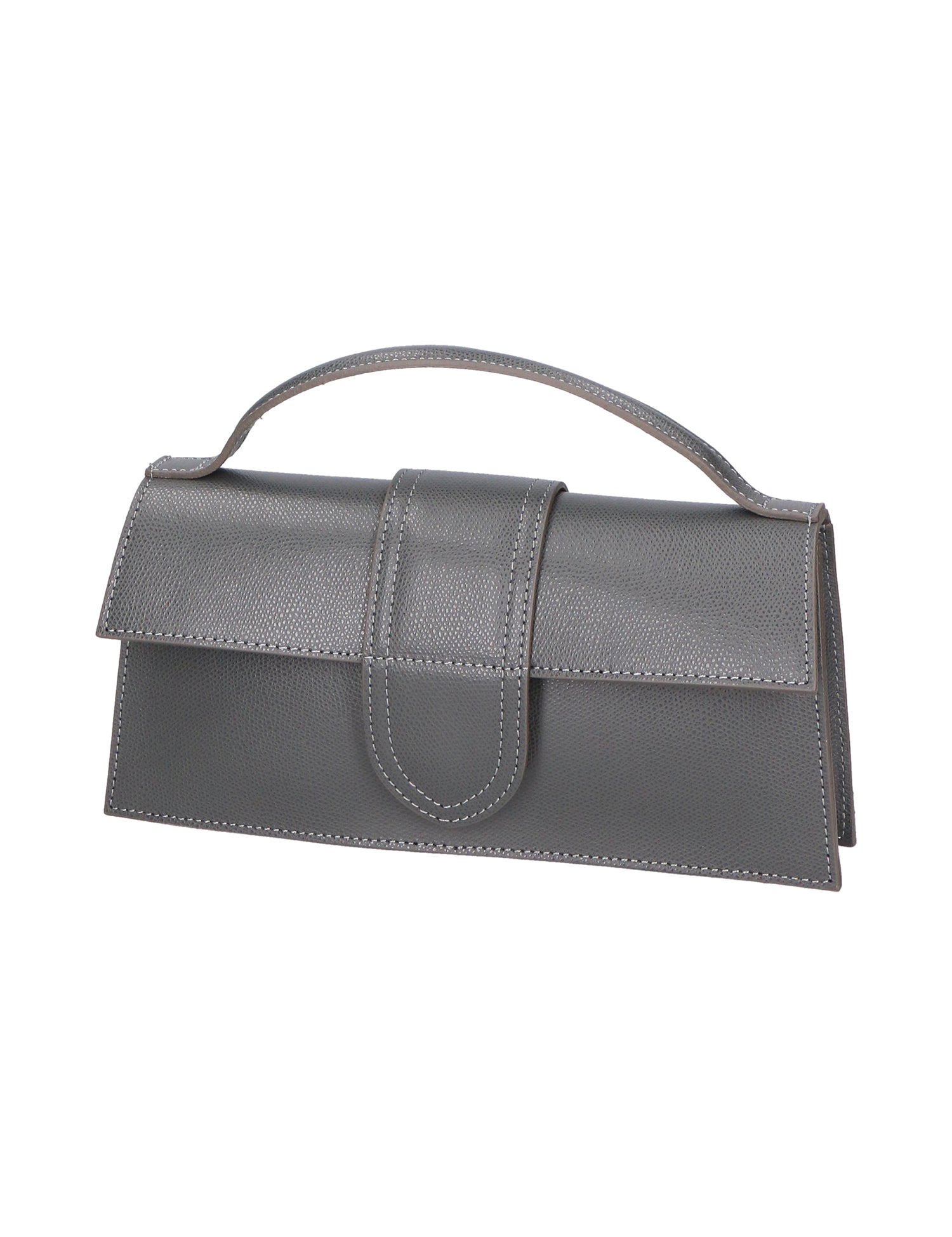 Liliana Borsa a mano da donna Vera pelle 06516-GRIGIO Gave Lux