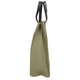 Borsa a mano da donna Vera pelle e cotone MYB-7037-SS-104 MILITARE My Best Bag