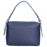 Vivienne Borsa a spalla da donna Vera pelle 06674-D24 BLU + D41 C.ZUCC. Gave Lux