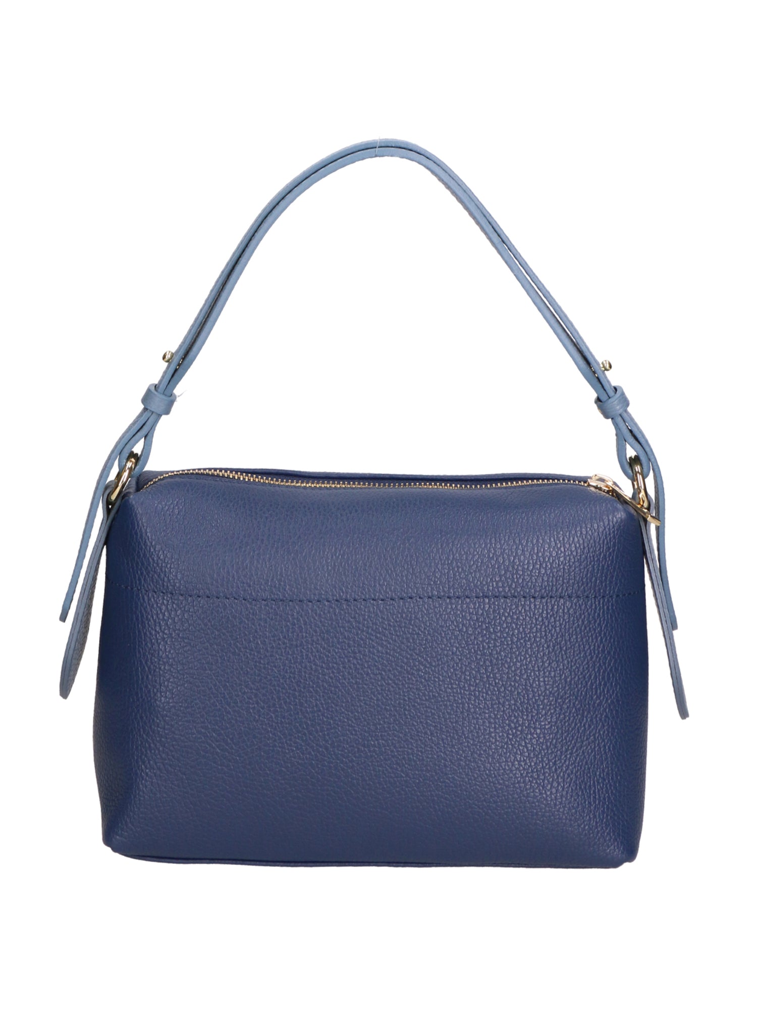 Vivienne Borsa a spalla da donna Vera pelle 06674-D24 BLU + D41 C.ZUCC. Gave Lux
