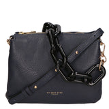 Borsa a spalla da donna Vera pelle italiana MYB-8020-FW-D26 BLU NOTTE My Best Bag