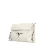 Valencia Borsa a tracolla da donna Vera pelle 8651-BIANCO Gave Lux