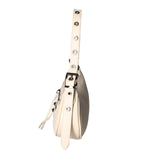 Galatea Borsa a spalla da donna Vera pelle 05708-D37 LATTE MILK Gave Lux